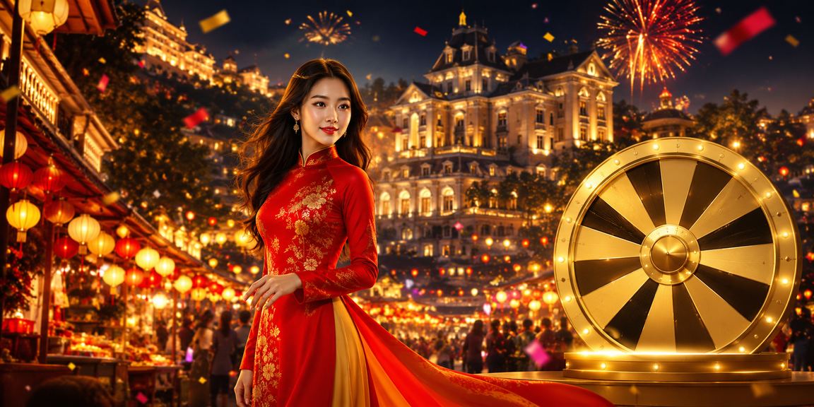 Cảnh sắc Đà Lạt gắn liền với không khí vui tươi khi trải nghiệm game mới dịp lễ hội