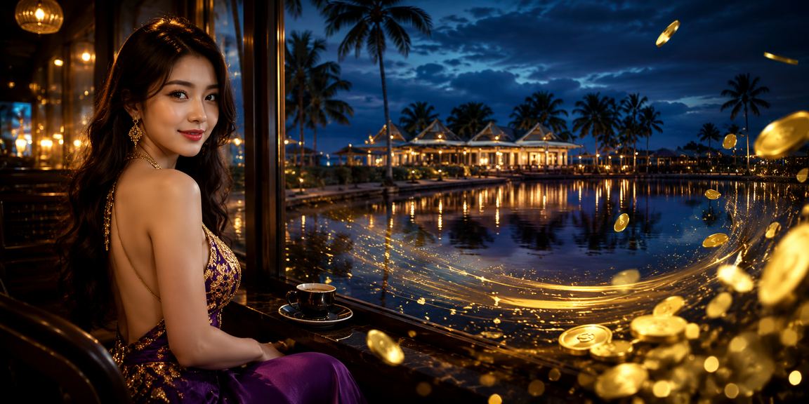 Người dùng tại Phú Quốc thực hiện thanh toán trực tuyến qua điện thoại bên ly cà phê